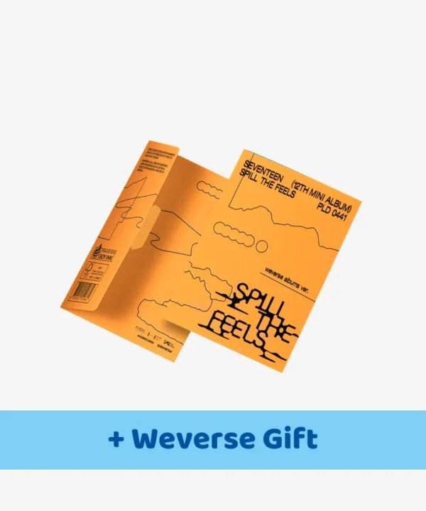 [WEVERSE] SEVENTEEN - 12th Mini Album 'SPILL THE FEELS' (Weverse Albums ver.)