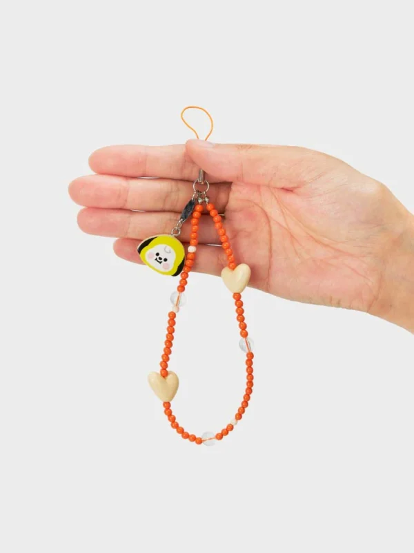 BT21-CHIMMY-BABY-PHONE-BEADS-STRAP-1 BT21 | Baby Phone Beads Strap – Image 1