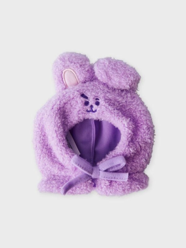 BT21 COSTUME CLOSET - HOODIE CAPE PURPLE OF WISH EDITION COOKY 0 BT21 | Costume Plush Closet - Purple Of Wish Edition – Image 7