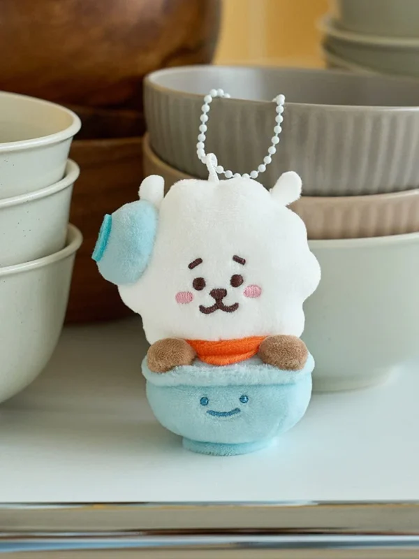 BT21 | RJ Welcome Party Rice Bowl Doll Keyring (S) – Image 5