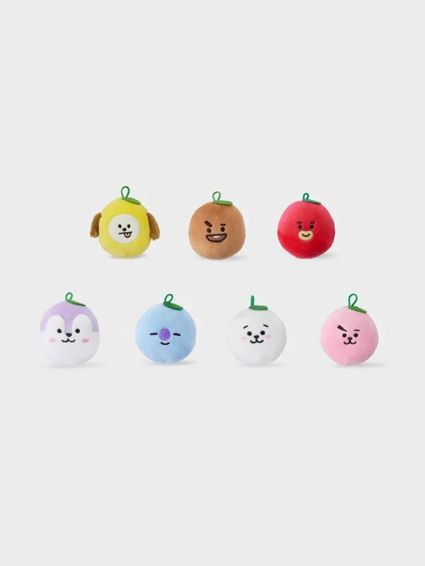 BT21 SQUISHY PLUSH TOY SET CHEWY CHEWY CHIMMY 0 BT21 | Squishy Plush Toy Set Chewy Chewy Chimmy – Image 1