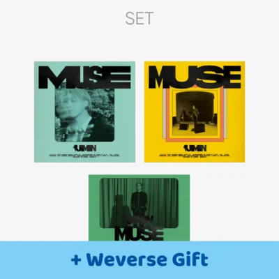 JIMIN (BTS) | MUSE (Set) + MUSE (Weverse Albums ver.) Set