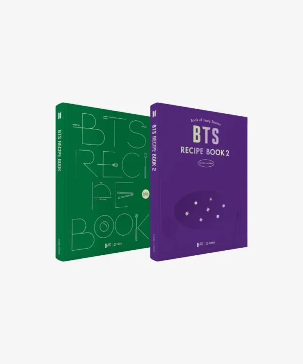 BTS RECIPE BOOK SET (Volumes 1 & 2) 0 BTS | RECIPE BOOK SET (Volumes 1 & 2) – Image 1