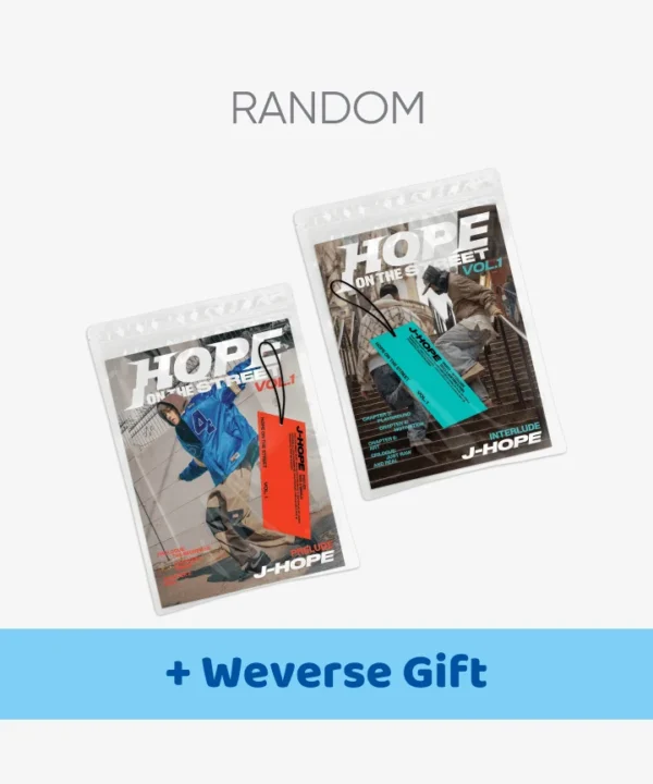 BTS-j-hope-HOPE-ON-THE-STREET-VOL.1-Random-Gift J-HOPE (BTS) | Hope On The Street Vol.1 – Image 1