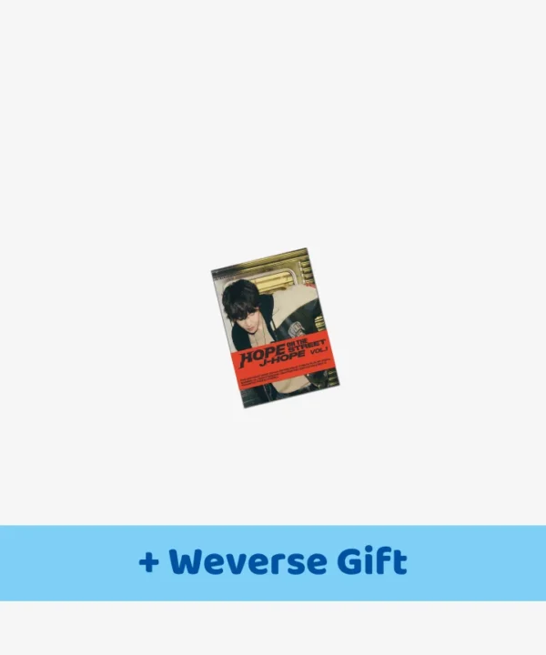 BTS-j-hope-HOPE-ON-THE-STREET-VOL.1-Weverse-Albums-ver-Gift J-HOPE (BTS) | Hope On The Street Vol.1 (Weverse Albums ver.) – Image 1