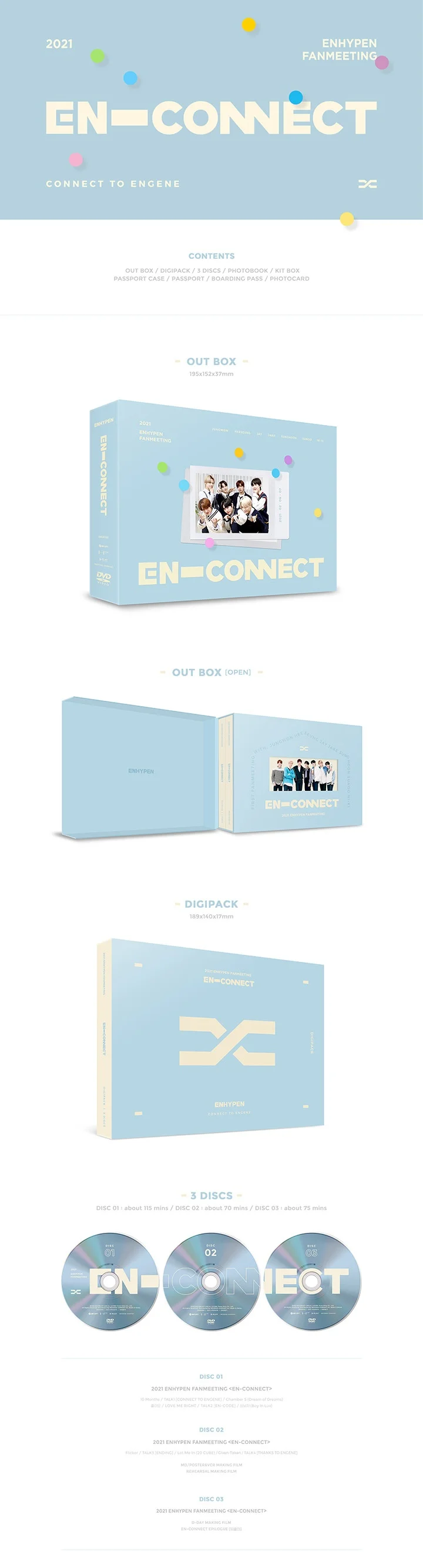 ENHYPEN - DVD 2021 FANMEETING EN-CONNECT 1