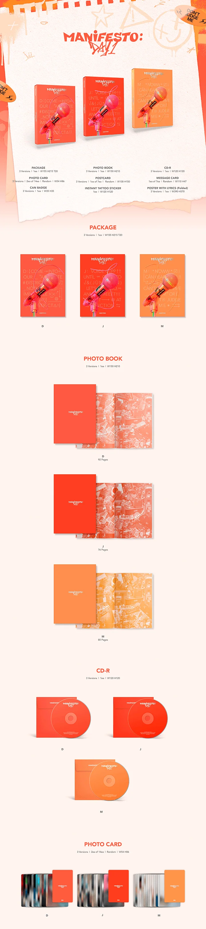 ENHYPEN - MANIFESTO DAY 1 1