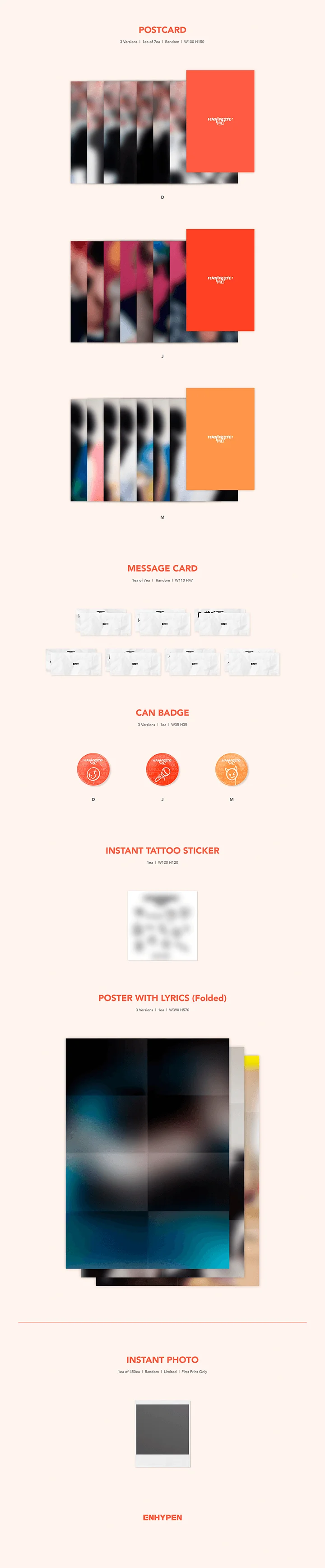 ENHYPEN - MANIFESTO DAY 1 2