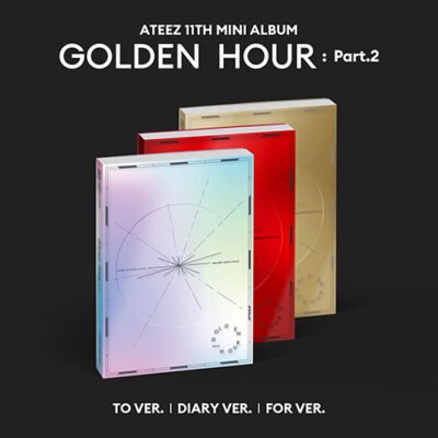 ATEEZ - 11TH MINI ALBUM [GOLDEN HOUR : Part.2] Set + POB TOQTOK