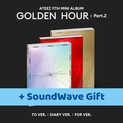 ATEEZ - 11TH MINI ALBUM [GOLDEN HOUR : Part.2] + POB SoundWave