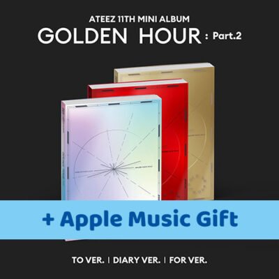ATEEZ - 11TH MINI ALBUM [GOLDEN HOUR : Part.2] + POB Apple Music
