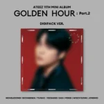 ATEEZ | 11TH MINI ALBUM [GOLDEN HOUR : Part.2] DIGIPACK VER. Set + POB – Image 10