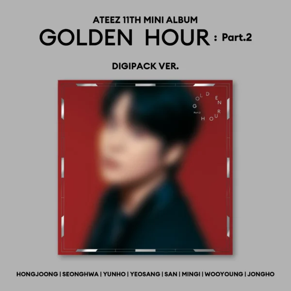 ATEEZ | 11TH MINI ALBUM [GOLDEN HOUR : Part.2] DIGIPACK VER. Set + POB – Image 10