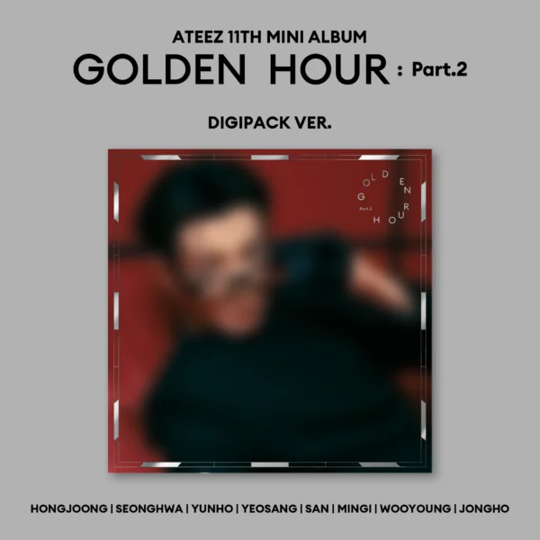 ATEEZ | 11TH MINI ALBUM [GOLDEN HOUR : Part.2] DIGIPACK VER. Set + POB – Image 3