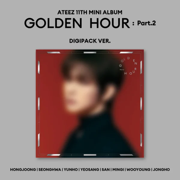 ATEEZ | 11TH MINI ALBUM [GOLDEN HOUR : Part.2] DIGIPACK VER. Set + POB – Image 6