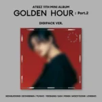 ATEEZ | 11TH MINI ALBUM [GOLDEN HOUR : Part.2] DIGIPACK VER. Set + POB – Image 9