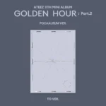 ATEEZ | 11TH MINI ALBUM [GOLDEN HOUR : Part.2] POCA VER. Set + TOQTOK POB – Image 3