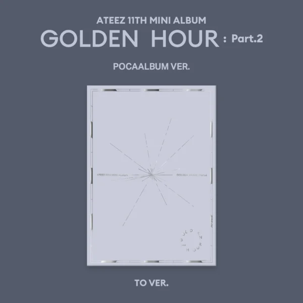 ATEEZ | 11TH MINI ALBUM [GOLDEN HOUR : Part.2] POCA VER. Set + TOQTOK POB – Image 3