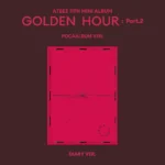 ATEEZ | 11TH MINI ALBUM [GOLDEN HOUR : Part.2] POCA VER. Set + TOQTOK POB – Image 4