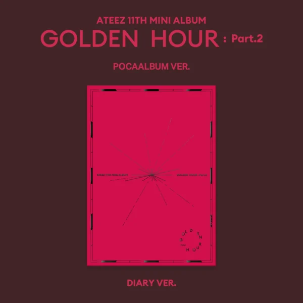 ATEEZ | 11TH MINI ALBUM [GOLDEN HOUR : Part.2] POCA VER. Set + TOQTOK POB – Image 4
