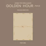 ATEEZ | 11TH MINI ALBUM [GOLDEN HOUR : Part.2] POCA VER. Set + TOQTOK POB – Image 5
