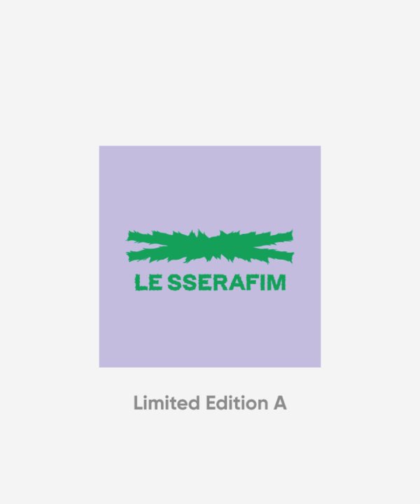 LE SSERAFIM - JAPAN 3rd Single 'CRAZY' Limited Edition A LE SSERAFIM - 3rd Single 'CRAZY' Limited Edition A (Edition Japonnaise)