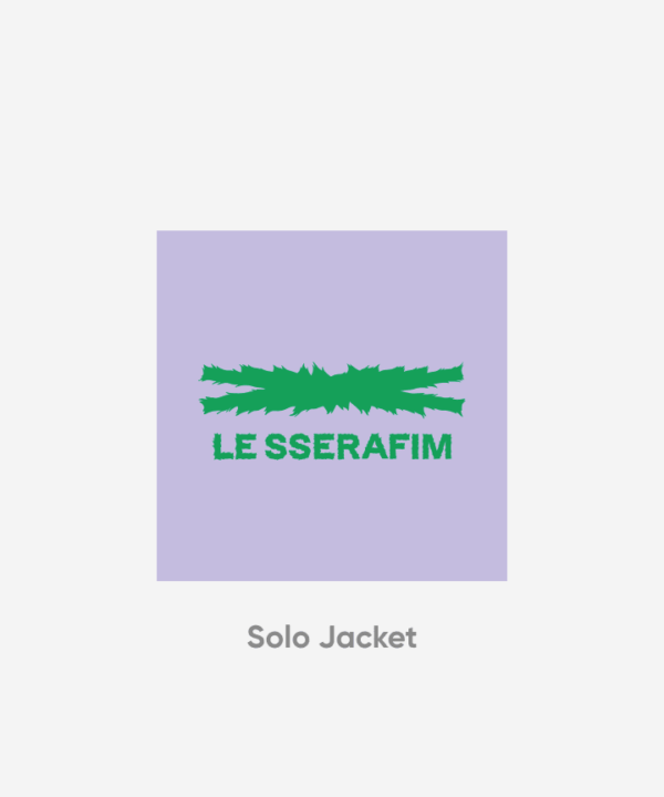 LE SSERAFIM - JAPAN 3rd Single 'CRAZY' Solo Jacket LE SSERAFIM - 3rd Single 'CRAZY' Solo Jacket (Edition Japonnaise)