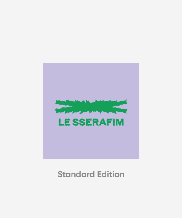 LE SSERAFIM - JAPAN 3rd Single 'CRAZY' Standard Edition LE SSERAFIM - 3rd Single 'CRAZY' Standard Edition (Edition Japonnaise)