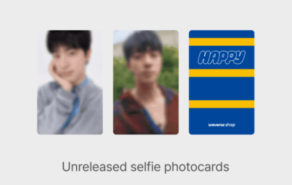 Jin (BTS) | 'Happy' (Set) SPECIAL GIFT EVENT – Image 3