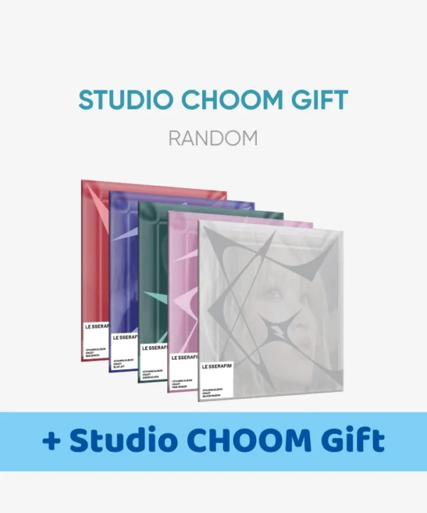 [STUDIO CHOOM] LE SSERAFIM - 4th Mini Album CRAZY (Compact ver.)