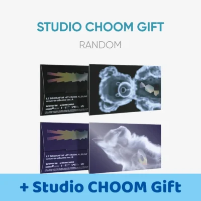 [STUDIO CHOOM] LE SSERAFIM - 4th Mini Album CRAZY (Weverse Album ver.)