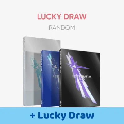 [Lucky Draw] LE SSERAFIM - 4th Mini Album CRAZY (Random)