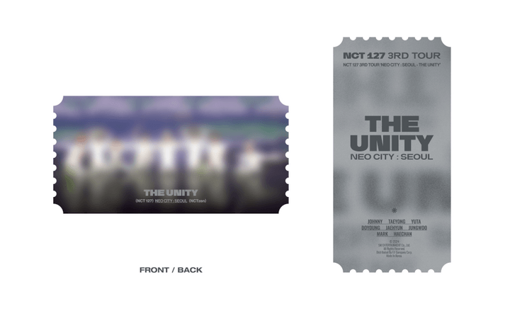 NCT 127 - 3RD TOUR 'NEO CITY - SEOUL - THE UNITY’ Blu-ray 2