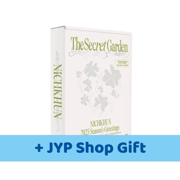 NICHKHUN | 2025 SEASON'S GREETINGS [The Secret Garden] + JYP Gift – Image 1
