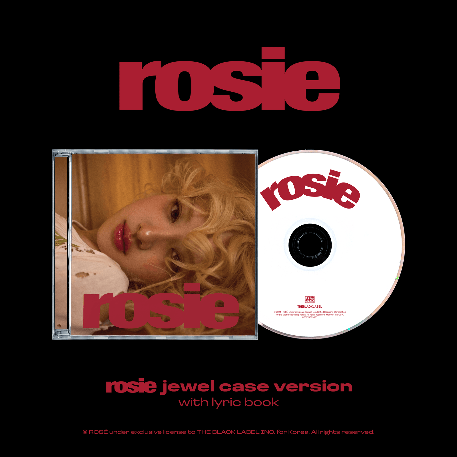 ROSÉ (BLACKPINK) - First studio album 'rosie' (JEWEL) 1