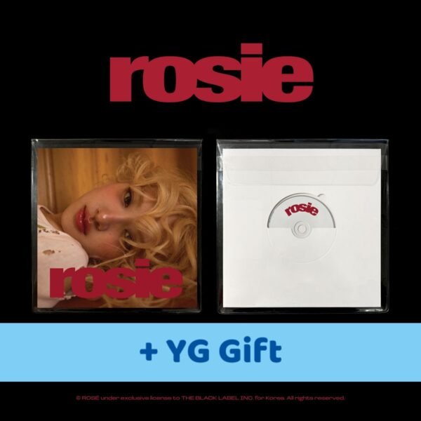 ROSÉ (BLACKPINK) - First studio album 'rosie' (Retail Exclusive) ROSÉ (BLACKPINK) - First studio album 'rosie' (Retail Exclusive)