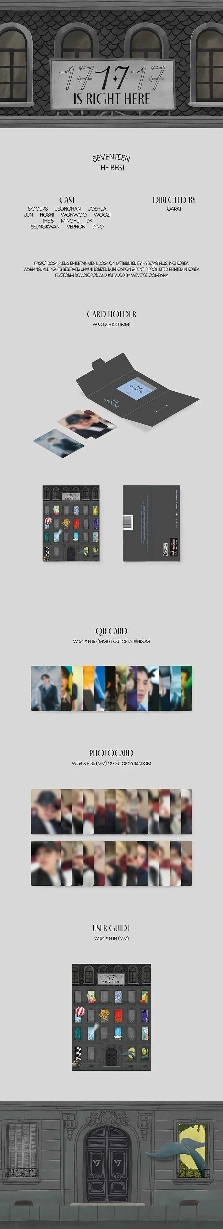 SEVENTEEN - Best Album 17 Is Right Here (Weverse Albums version)