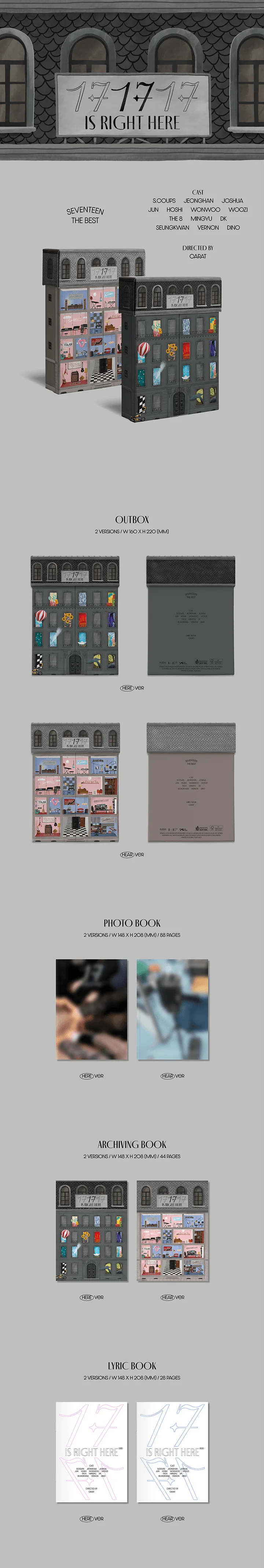 SEVENTEEN - Best Album 17 Is Right Here