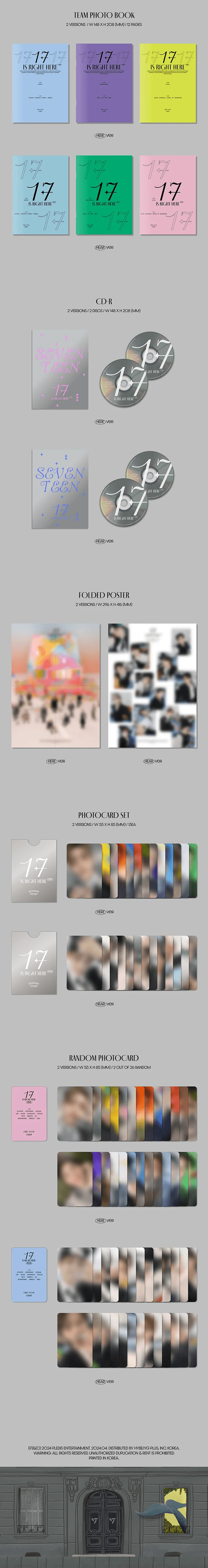 SEVENTEEN - Best Album 17 Is Right Here