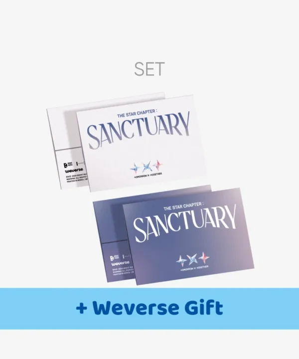 The Star Chapter - SANCTUARY (Weverse Albums ver.) (Set) 0 TXT | 7th Mini Album The Star Chapter: SANCTUARY (Weverse Albums ver.) (Set) – Image 1