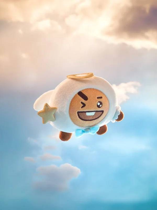 bt21 angel plush angel & villain shooky 1 bt21 angel plush angel & villain shooky 1