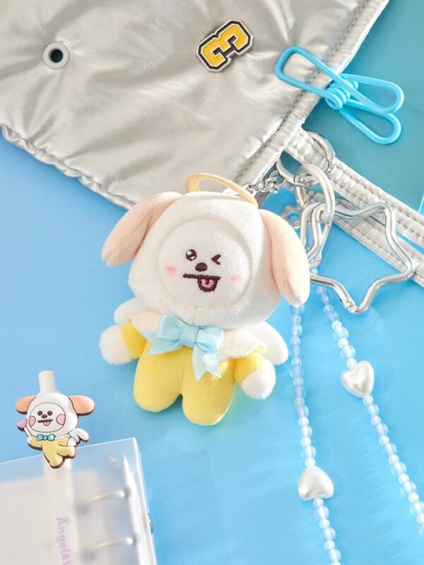 bt21 angel plush keyring angel & villain chimmy 1 bt21 angel plush keyring angel & villain chimmy 1