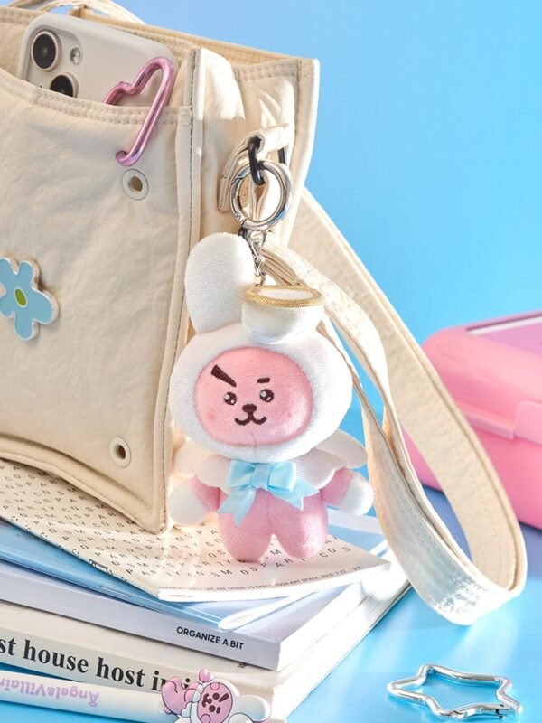 bt21 angel plush keyring angel & villain cooky 1 bt21 angel plush keyring angel & villain cooky 1