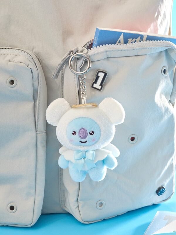 bt21 angel plush keyring angel & villain koya 1 bt21 angel plush keyring angel & villain koya 1
