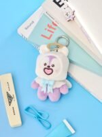bt21 angel plush keyring angel & villain mang 1
