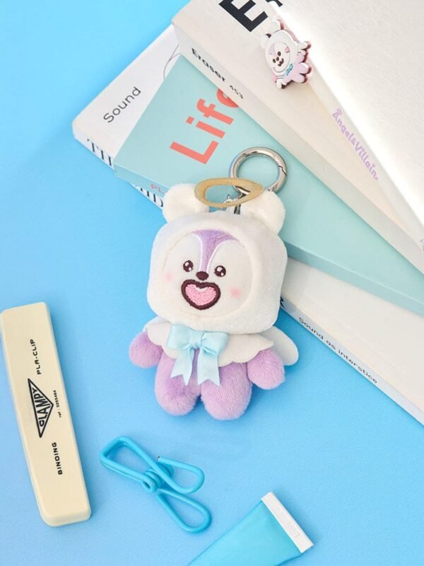 bt21 angel plush keyring angel & villain mang 1 bt21 angel plush keyring angel & villain mang 1