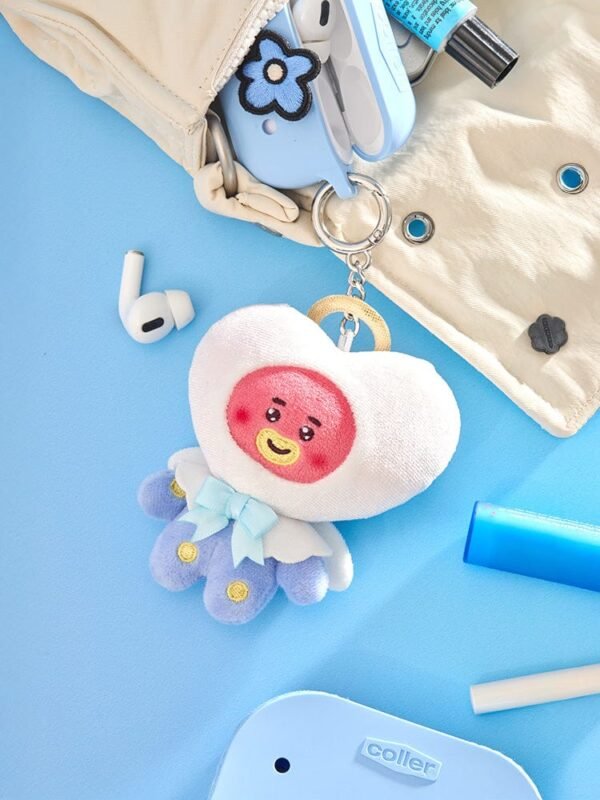 bt21 angel plush keyring angel & villain tata 1 bt21 angel plush keyring angel & villain tata 1