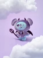 bt21 villain plush angel & villain koya 1