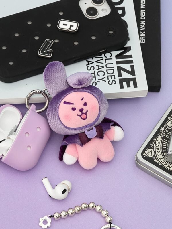 bt21 villain plush keyring angel & villain cooky 1 bt21 villain plush keyring angel & villain cooky 1
