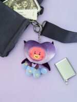 bt21 villain plush keyring angel & villain tata 1